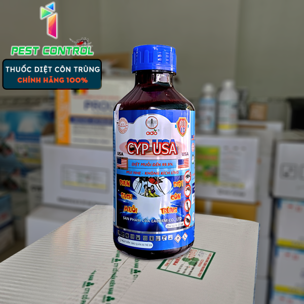 Cyp USA 100EC (1 lít) – Thuốc diệt muỗi và côn trùng