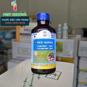 Cyper Super 600EC (1 lít) – Thuốc diệt muỗi hạ gục nhanh