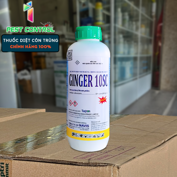 Ginger 10SC (1 lít) – Thuốc diệt côn trùng Ấn Độ