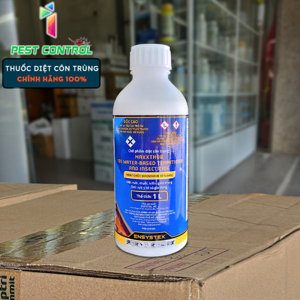 Maxxthor 100 (1 lít) – Thuốc diệt muỗi, côn trùng (Mỹ)