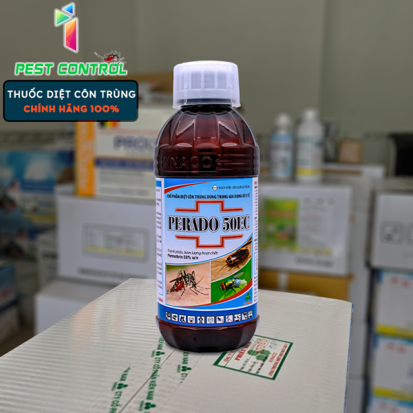 Perado 50EC (1 lít) – Thuốc diệt muỗi, côn trùng Kiên Nam