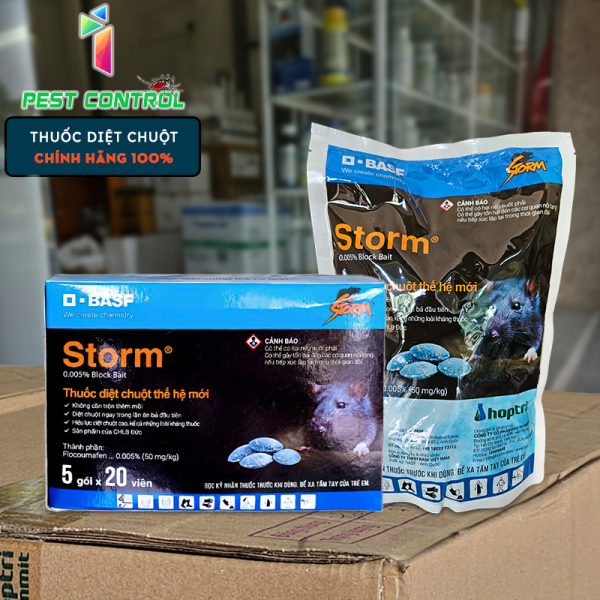 Thuốc diệt chuột Storm của Basf (Đức)